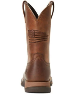 Ariat Boys' Anthem Patriot Distressed Western Boot - Square Toe  -Deals ROPER Store 2000357344 200 P3