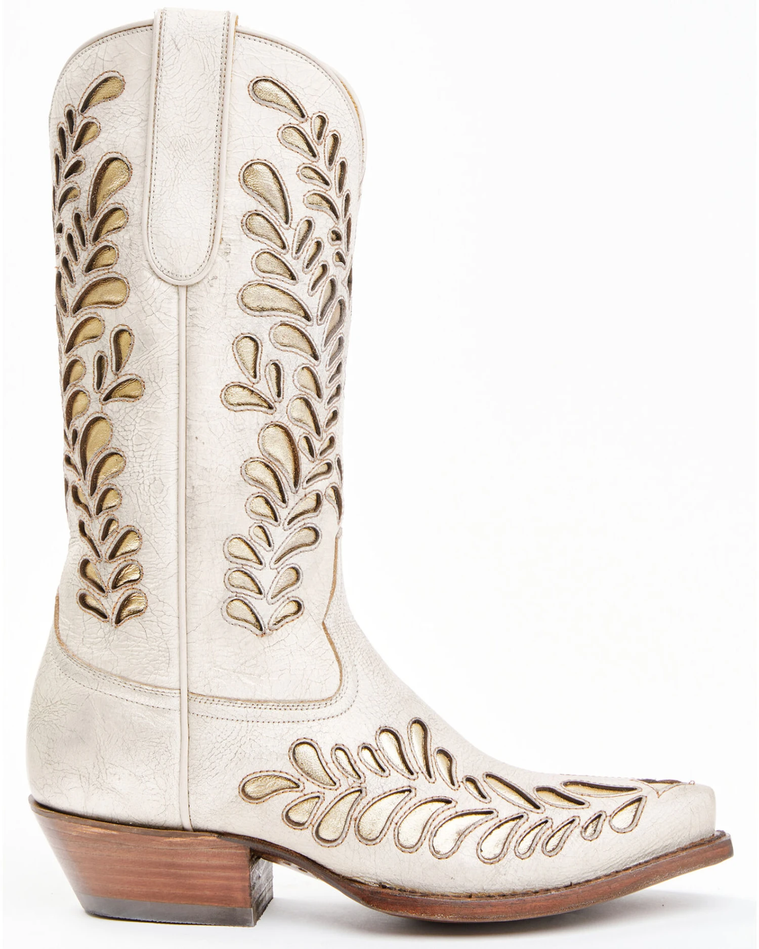Caborca Silver By Liberty Black Women's Ely Inlay Western Boots - Snip Toe 4 Caborca Silver By Liberty Black Women's Ely Inlay Western Boots - Snip Toe - Image 2