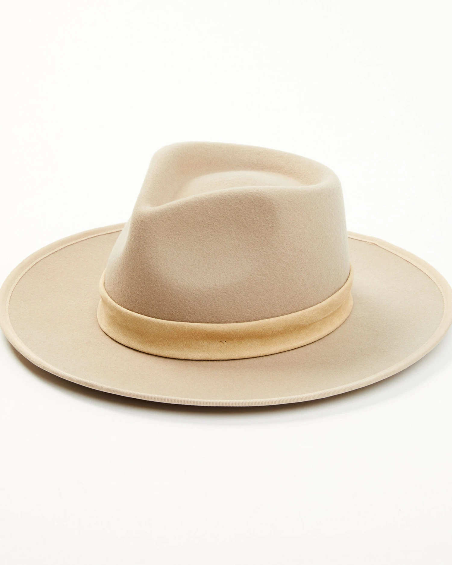 Shyanne Women's Pinch Wool Felt Fedora Hat 3 Shyanne Women's Pinch Wool Felt Fedora Hat