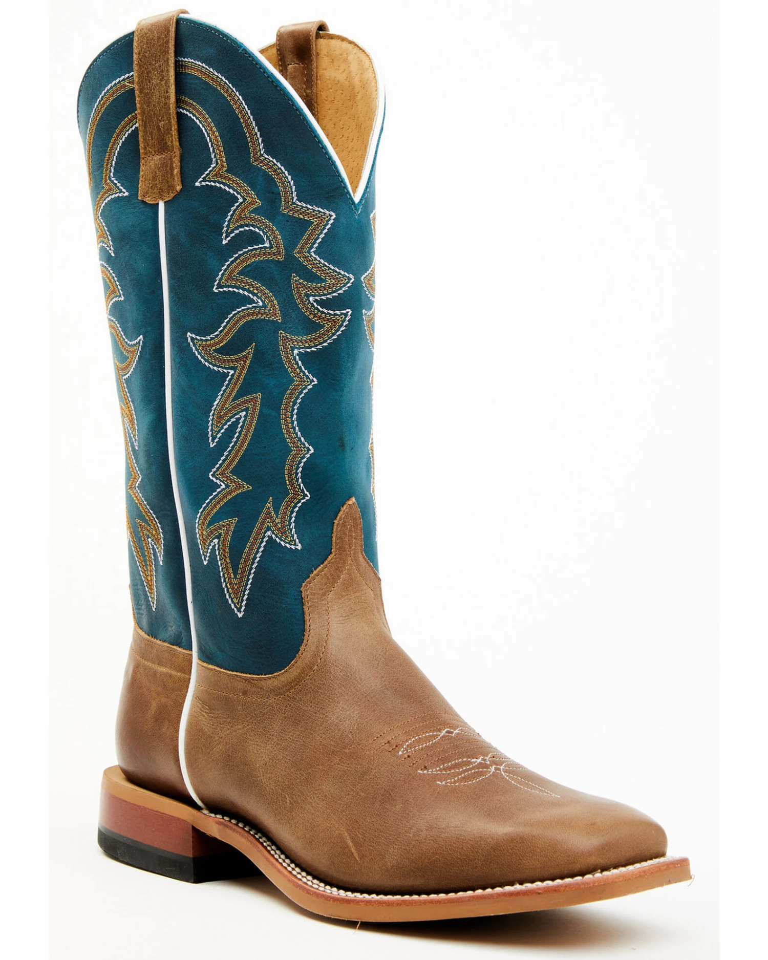 Horse Power Men's Western Boots - Broad Square Toe 3 Horse Power Men's Western Boots - Broad Square Toe
