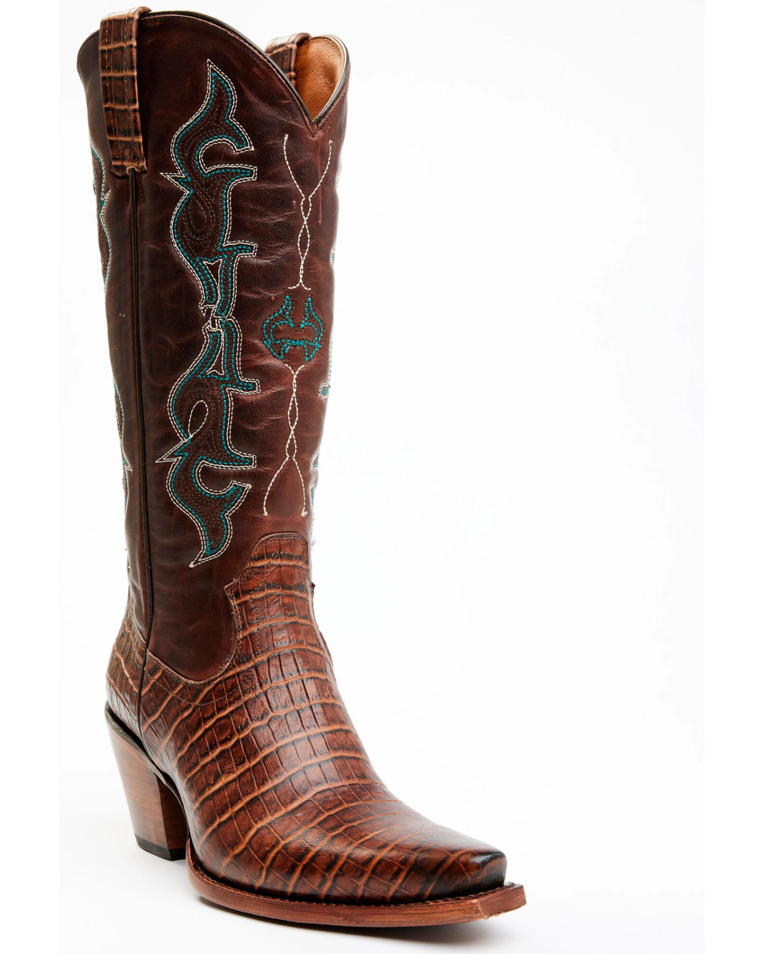 Idyllwind Women's Frisk Me Printed Leather Western Boots - Snip Toe 3 Idyllwind Women's Frisk Me Printed Leather Western Boots - Snip Toe