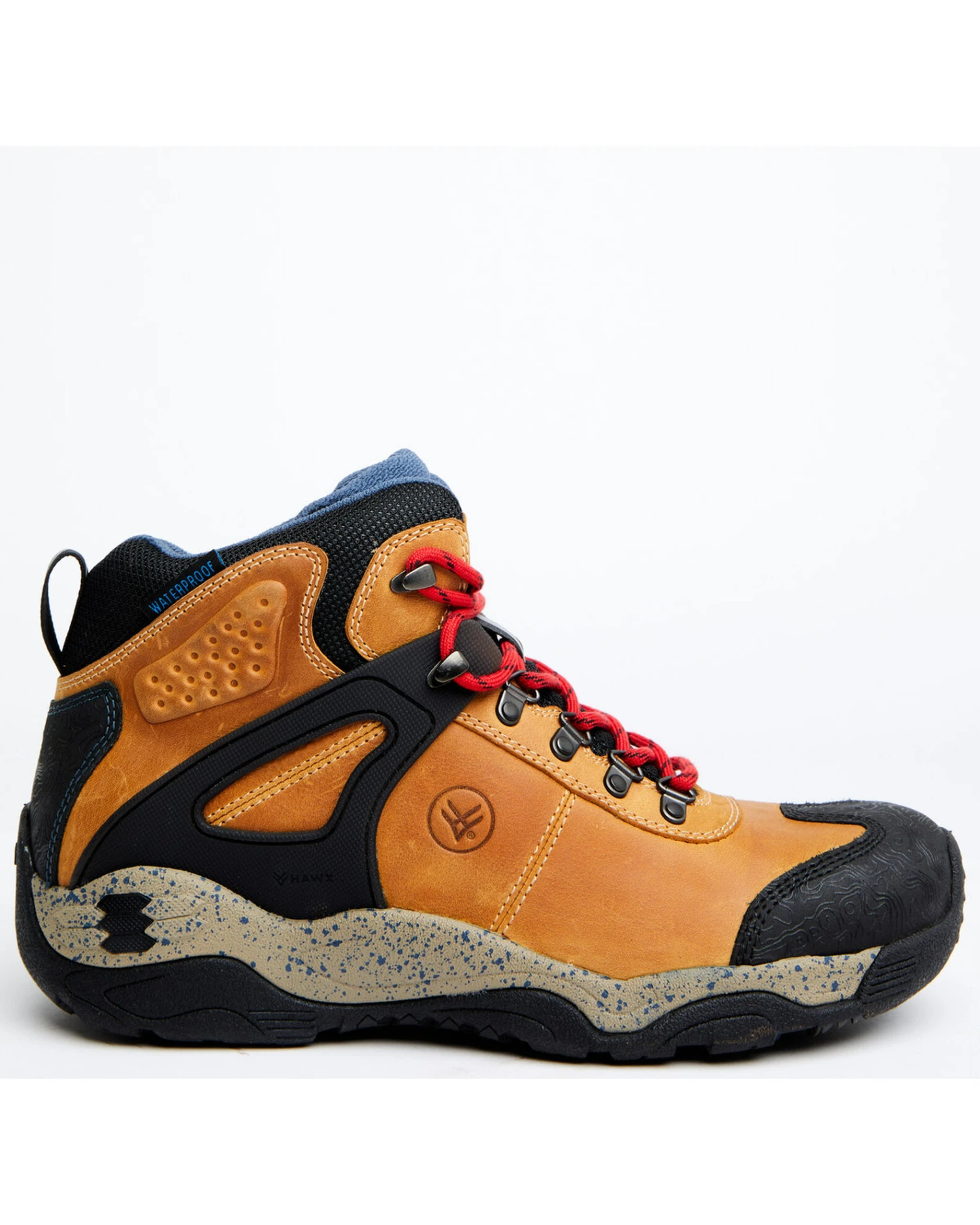 Hawx Men's Talon 3 Waterproof Lace-Up Hiking Work Boots - Broad Square Toe 4 Hawx Men's Talon 3 Waterproof Lace-Up Hiking Work Boots - Broad Square Toe - Image 2