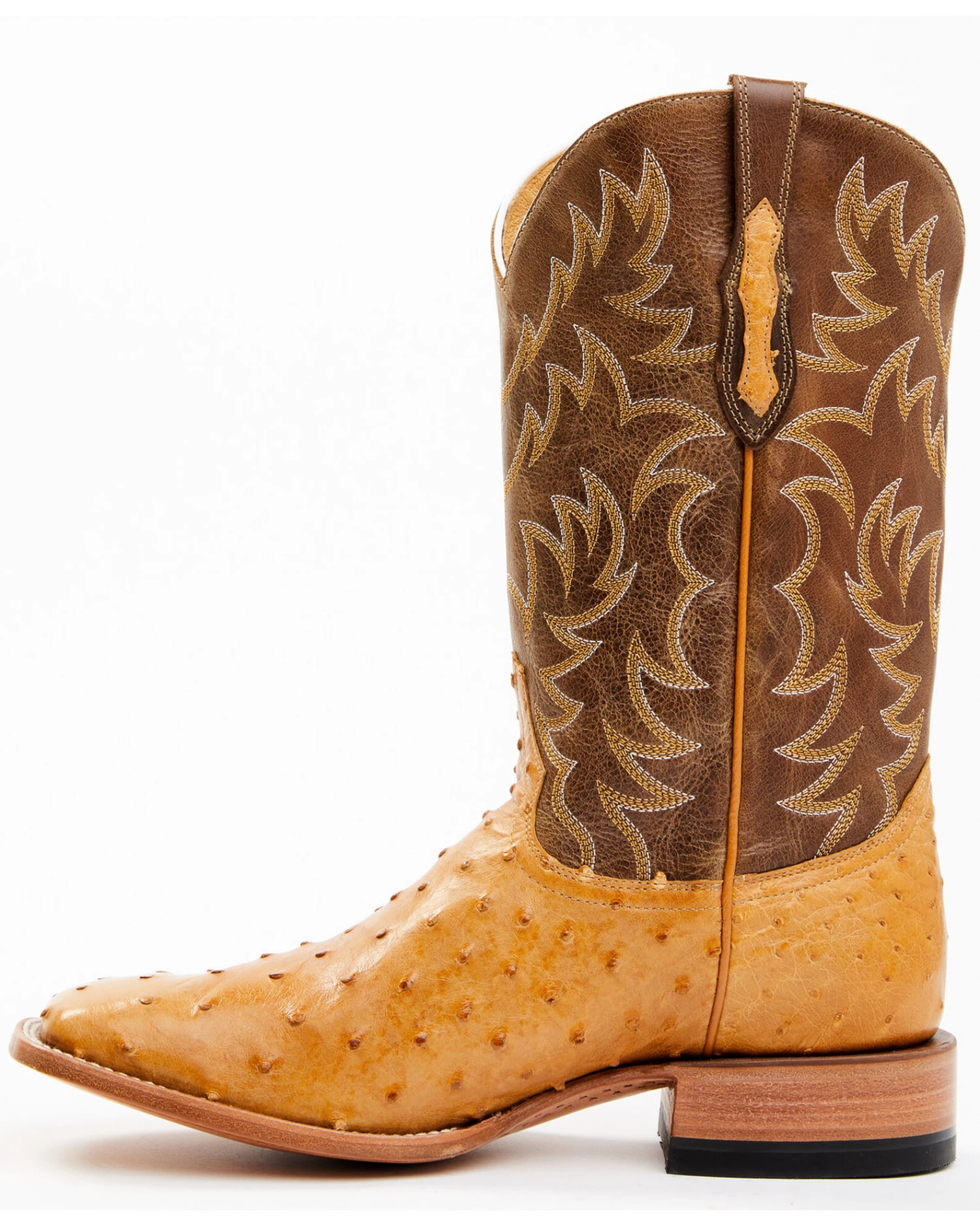 Cody James Men's Full-Quill Ostrich Exotic Western Boots - Broad Square Toe 5 Cody James Men's Full-Quill Ostrich Exotic Western Boots - Broad Square Toe - Image 3