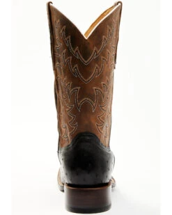 Cody James Men's Saddle Black Full-Quill Ostrich Exotic Western Boots - Broad Square Toe 13 Cody James Men's Saddle Black Full-Quill Ostrich Exotic Western Boots - Broad Square Toe -Deals ROPER Store 2000359778 001 P5