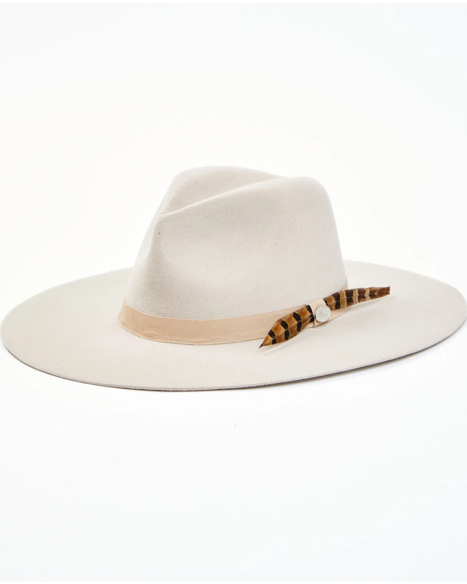 Cody James Men's 3X Silver Belly 9 Line Band Pinch Wool Felt Western Hat 3 Cody James Men's 3X Silver Belly 9 Line Band Pinch Wool Felt Western Hat