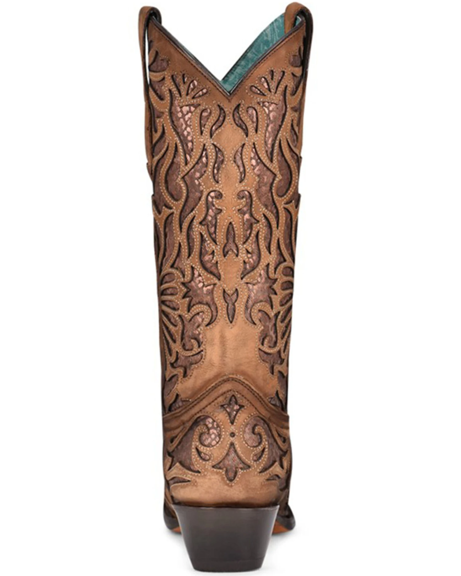 Corral Women's Shedron Inlay Western Boots - Snip Toe 6 Corral Women's Shedron Inlay Western Boots - Snip Toe - Image 4