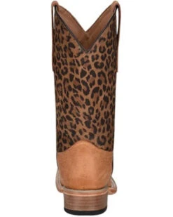 Circle G Girls' Leopard Print Western Boots - Square Toe 9 Circle G Girls' Leopard Print Western Boots - Square Toe -Deals ROPER Store 2000361088 271 P4