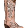 Corral Girls' Inlay & Embroidery Western Boots - Snip Toe -Deals ROPER Store 2000361089 650 P1