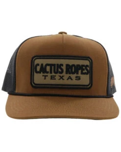 Hooey Men's Cactus Ropes Patch Mesh Back Trucker Cap -Deals ROPER Store 2000361541 280 P3