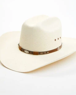 Stetson Men's Rodeo Natural Cattleman Straw Western HatÂ