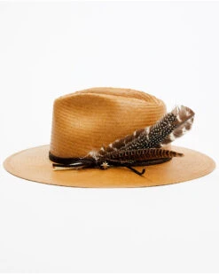 Stetson Men's Juno Feather Western Straw Hat 7 Stetson Men's Juno Feather Western Straw Hat -Deals ROPER Store 2000363957 295 P3