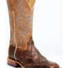 Horse Power Men's Patchwork Western Boots - Broad Square Toe