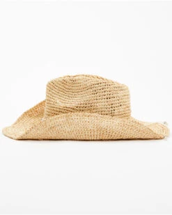 Physician Endorsed Women's Blue Jaye Crochet Raffia Hat -Deals ROPER Store 2000366543 101 P3