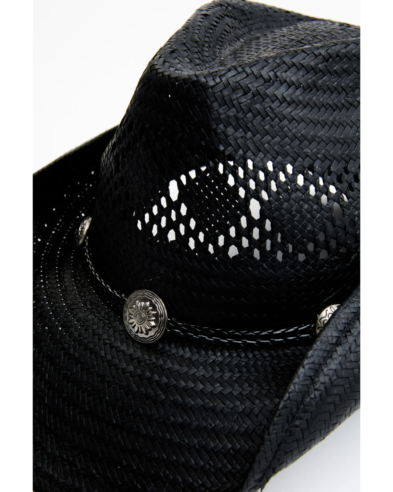 Cody James Men's Rory Concho Western Straw Hat 4 Cody James Men's Rory Concho Western Straw Hat - Image 2