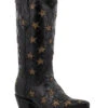 Black Star Women's Marfa Star Inlay Studded Leather Western Boot - Snip Toe  -Deals ROPER Store 2000367956 001 P1