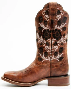 Dan Post Women's Athena Floral Embroidered Western Performance Boots - Broad Square Toe 11 Dan Post Women's Athena Floral Embroidered Western Performance Boots - Broad Square Toe -Deals ROPER Store 2000371101 280 P3