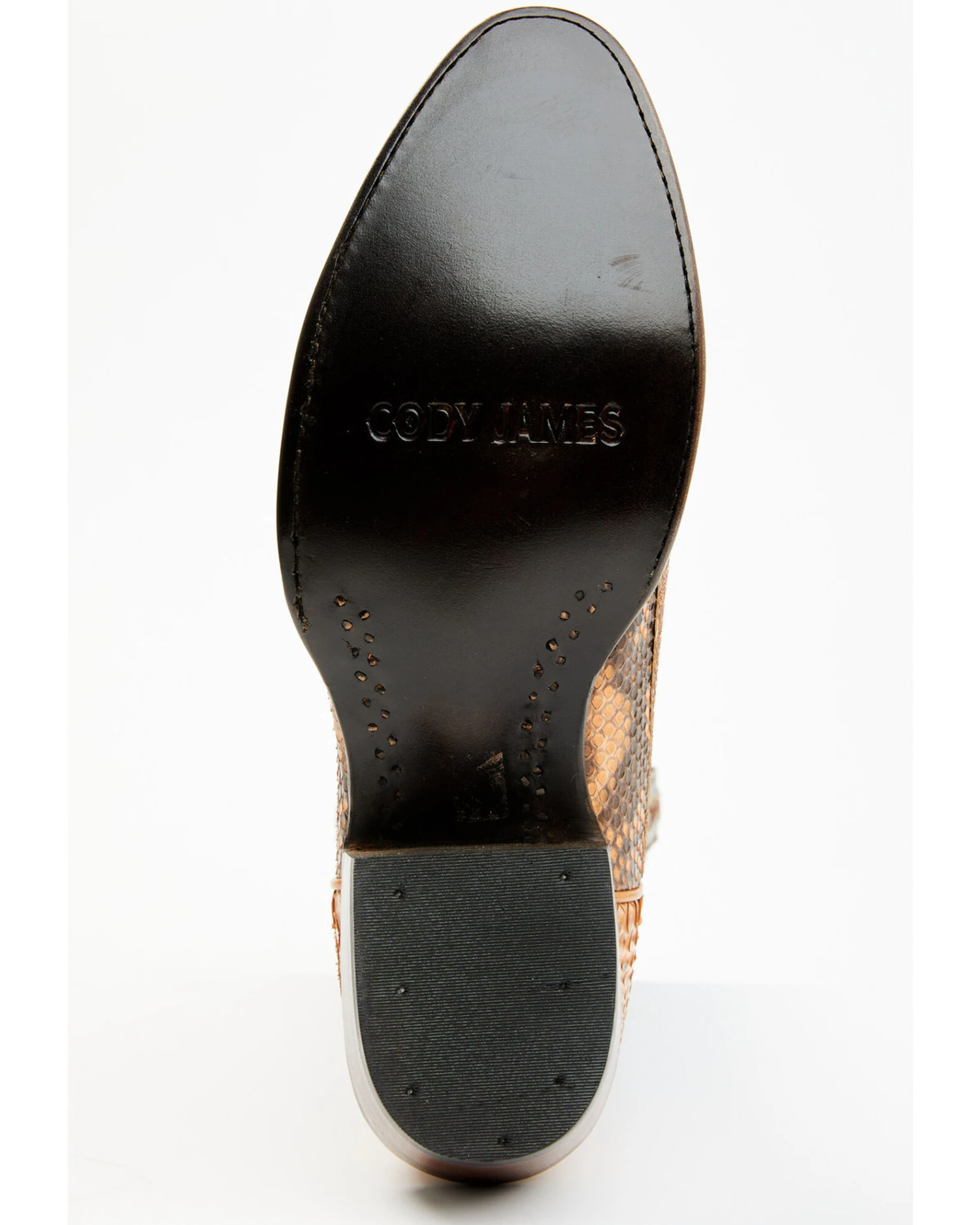 Cody James Men's Exotic Python Western Boots - Round Toe 9 Cody James Men's Exotic Python Western Boots - Round Toe - Image 7