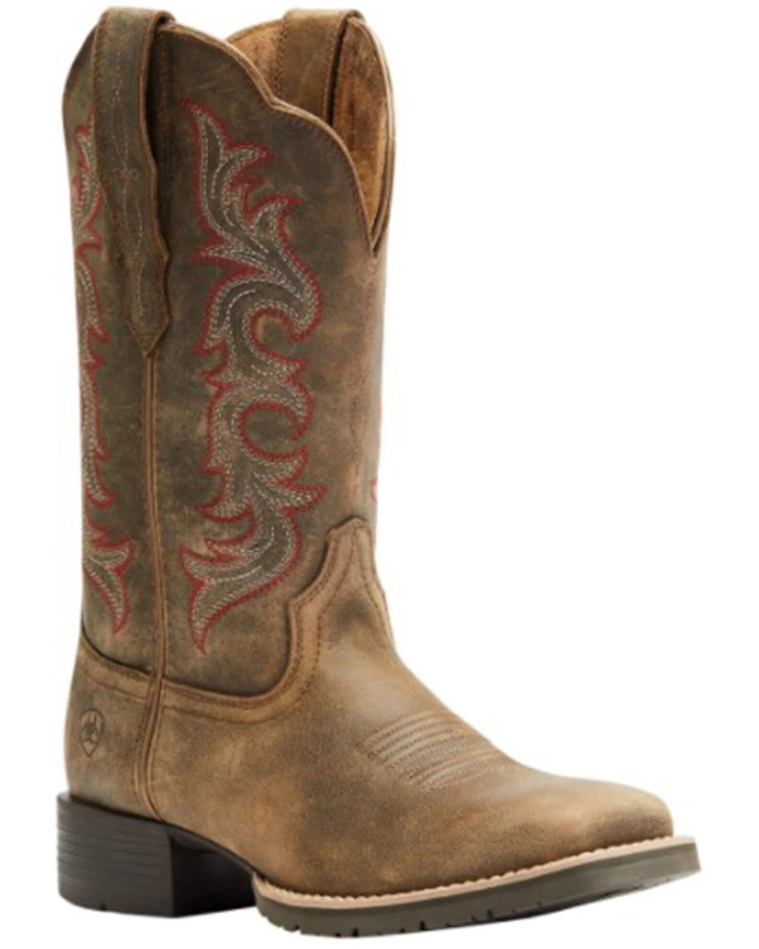Ariat Women's Hybrid Rancher Stretchfit Roper Western Boots - Broad Square Toe 3 Ariat Women's Hybrid Rancher Stretchfit Roper Western Boots - Broad Square Toe