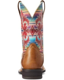 Ariat Girls' Lonestar Shock Shield Serape Stripe Western Boots - Square Toe -Deals ROPER Store 2000372471 250 P3