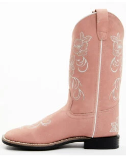Shyanne Girls' Little Lasy Floral Embroidered Leather Western Boots - Broad Square Toe 11 Shyanne Girls' Little Lasy Floral Embroidered Leather Western Boots - Broad Square Toe -Deals ROPER Store 2000374455 650 P3