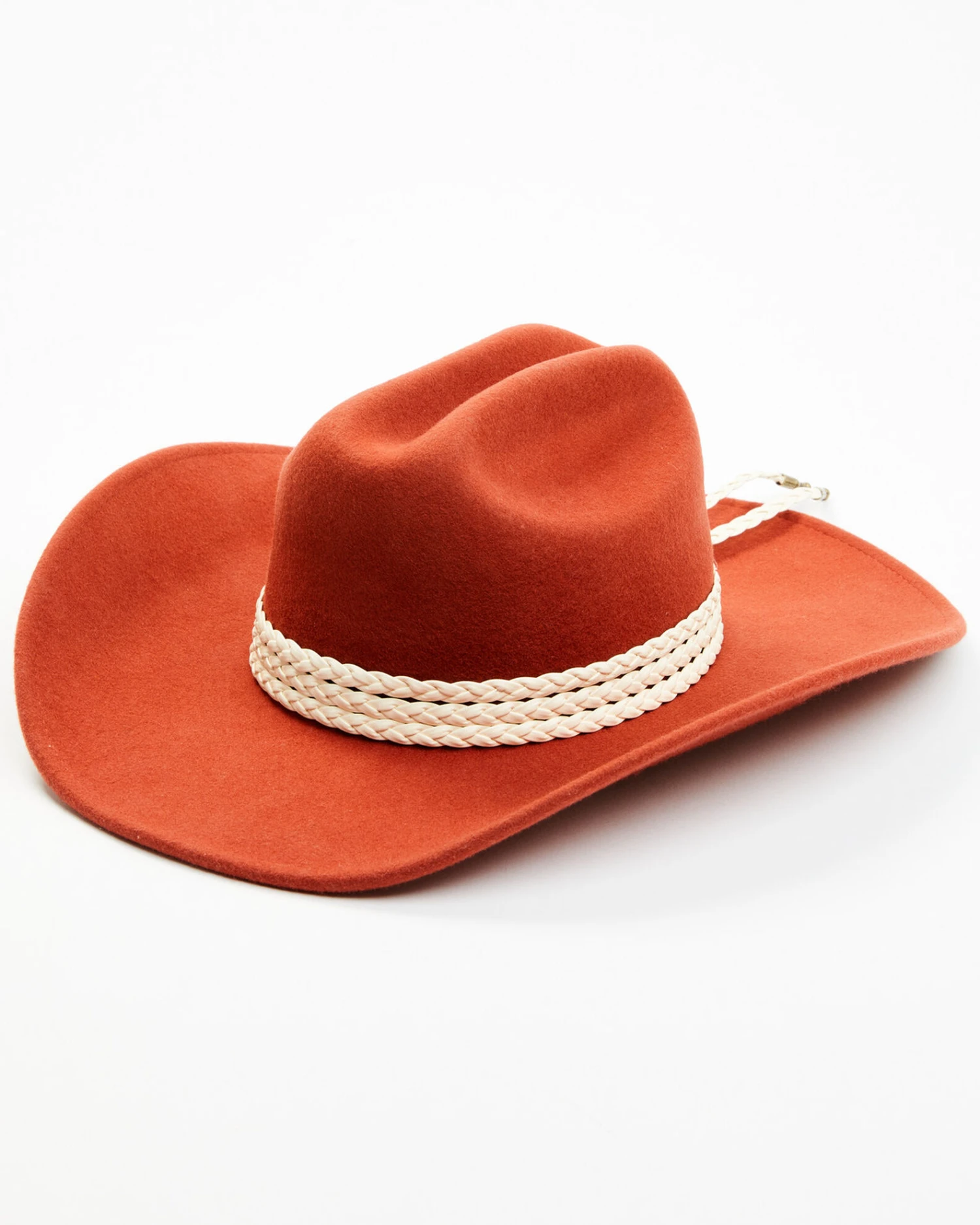 Shyanne Women's Rust Concho Rope Band Cowboy Hat 3 Shyanne Women's Rust Concho Rope Band Cowboy Hat