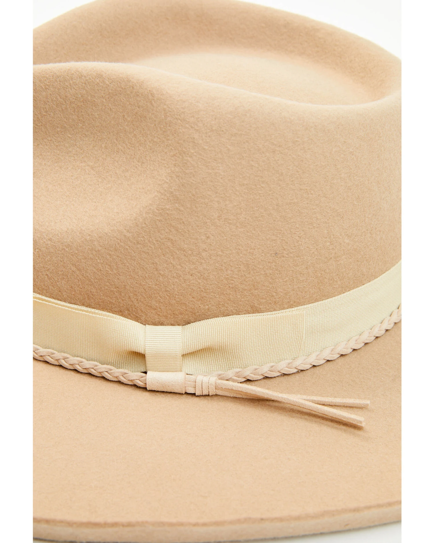 Shyanne Women's Ribbon Wool Felt Fashion Western Hat 4 Shyanne Women's Ribbon Wool Felt Fashion Western Hat - Image 2