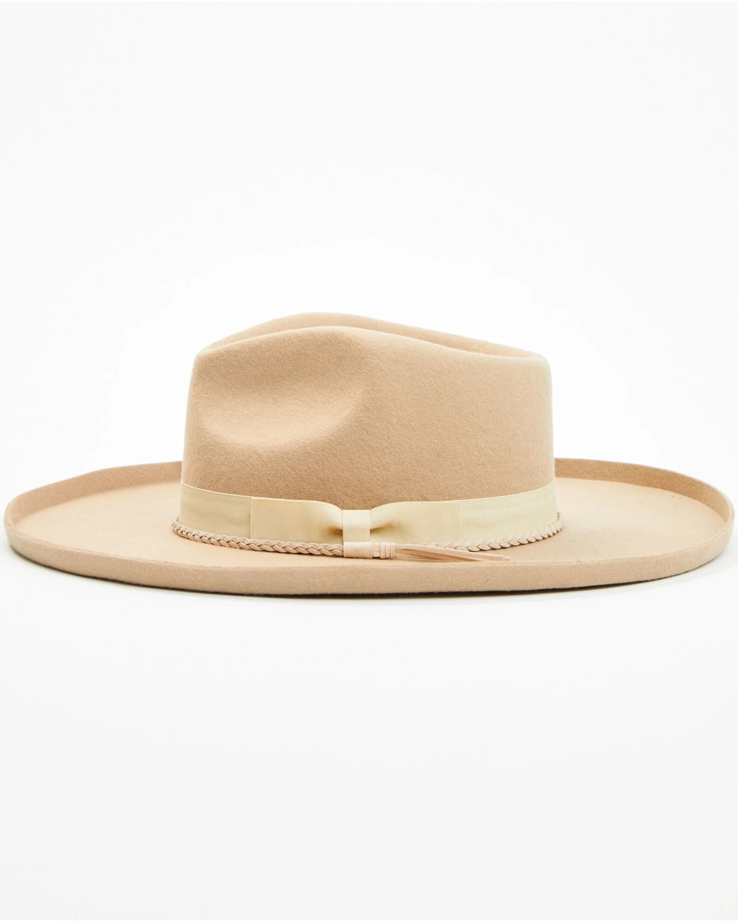 Shyanne Women's Ribbon Wool Felt Fashion Western Hat 5 Shyanne Women's Ribbon Wool Felt Fashion Western Hat - Image 3