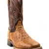 Dan Post Men's Saddle Hand Quill Ostrich Western Boots - Broad Square Toe -Deals ROPER Store 2000375985 280 P1