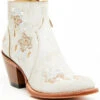Shyanne Women's Carine Crackadela Floral Western Fashion Booties - Round Toe 