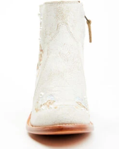 Shyanne Women's Carine Crackadela Floral Western Fashion Booties - Round Toe  -Deals ROPER Store 2000376028 100 P4