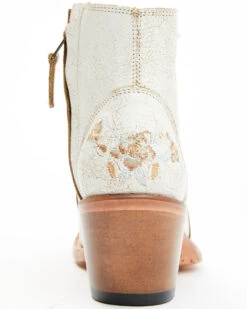 Shyanne Women's Carine Crackadela Floral Western Fashion Booties - Round Toe  -Deals ROPER Store 2000376028 100 P5