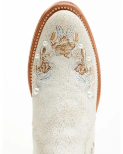 Shyanne Women's Carine Crackadela Floral Western Fashion Booties - Round Toe  -Deals ROPER Store 2000376028 100 P6