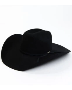 Serratelli Men's 5X Cattleman Two Ply Ribbon Band Felt Western Hat