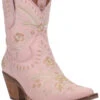 Dingo Women's Floral Western Booties - Snip Toe -Deals ROPER Store 2000377453 650 P1