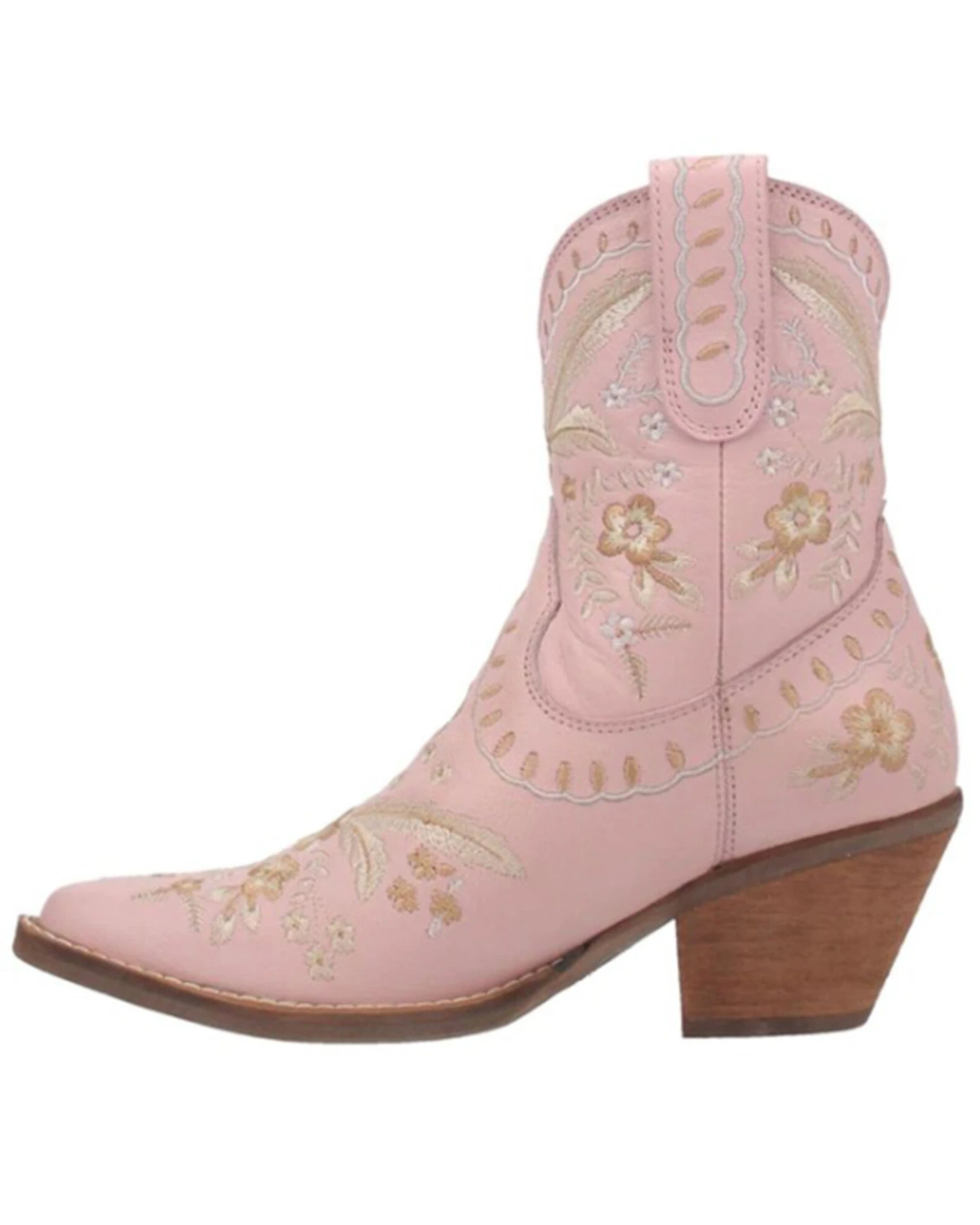 Dingo Women's Floral Western Booties - Snip Toe 5 Dingo Women's Floral Western Booties - Snip Toe - Image 3