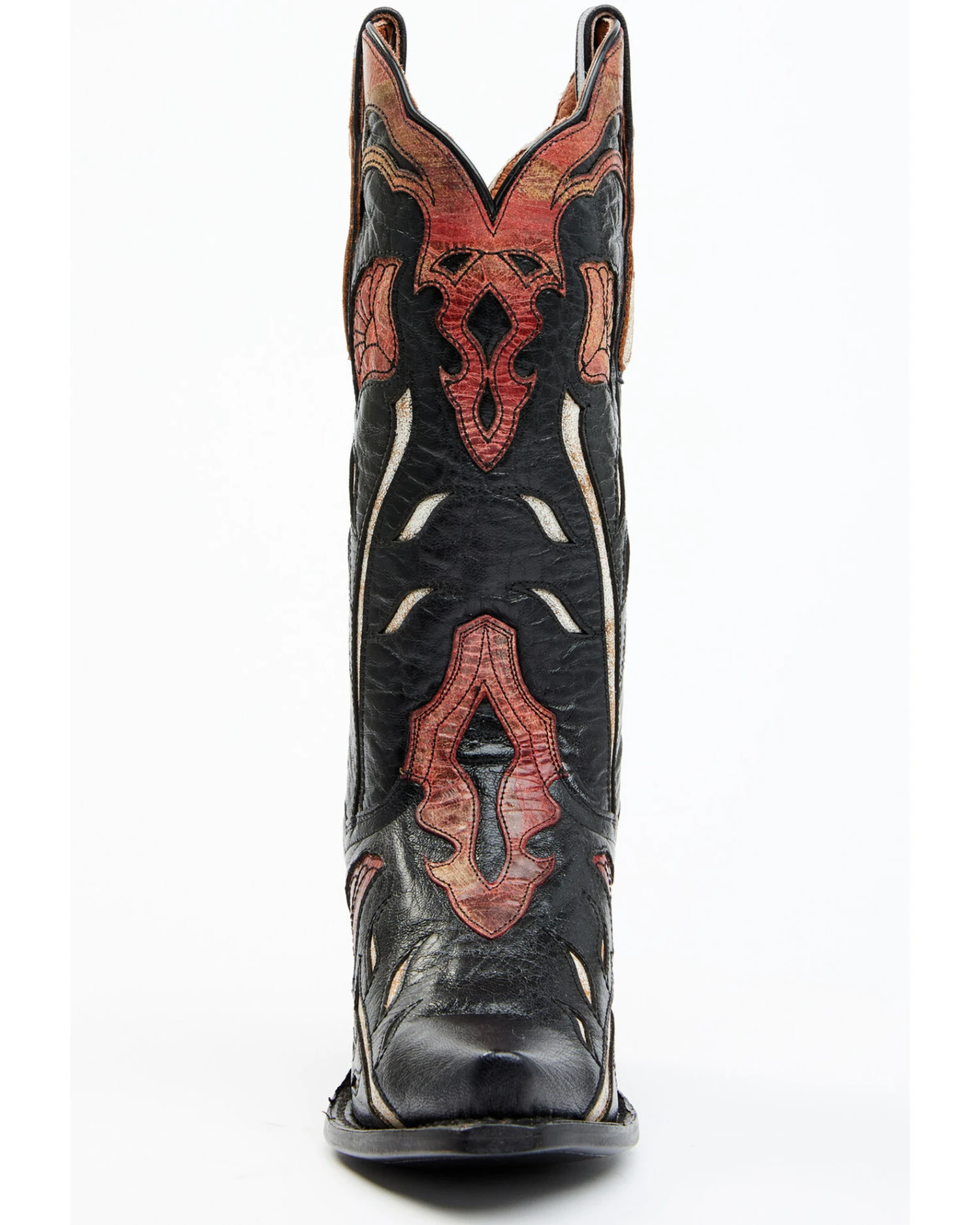 Dan Post Women's Alyssia Floral Leather Tall Western Boots - Snip Toe 6 Dan Post Women's Alyssia Floral Leather Tall Western Boots - Snip Toe - Image 4