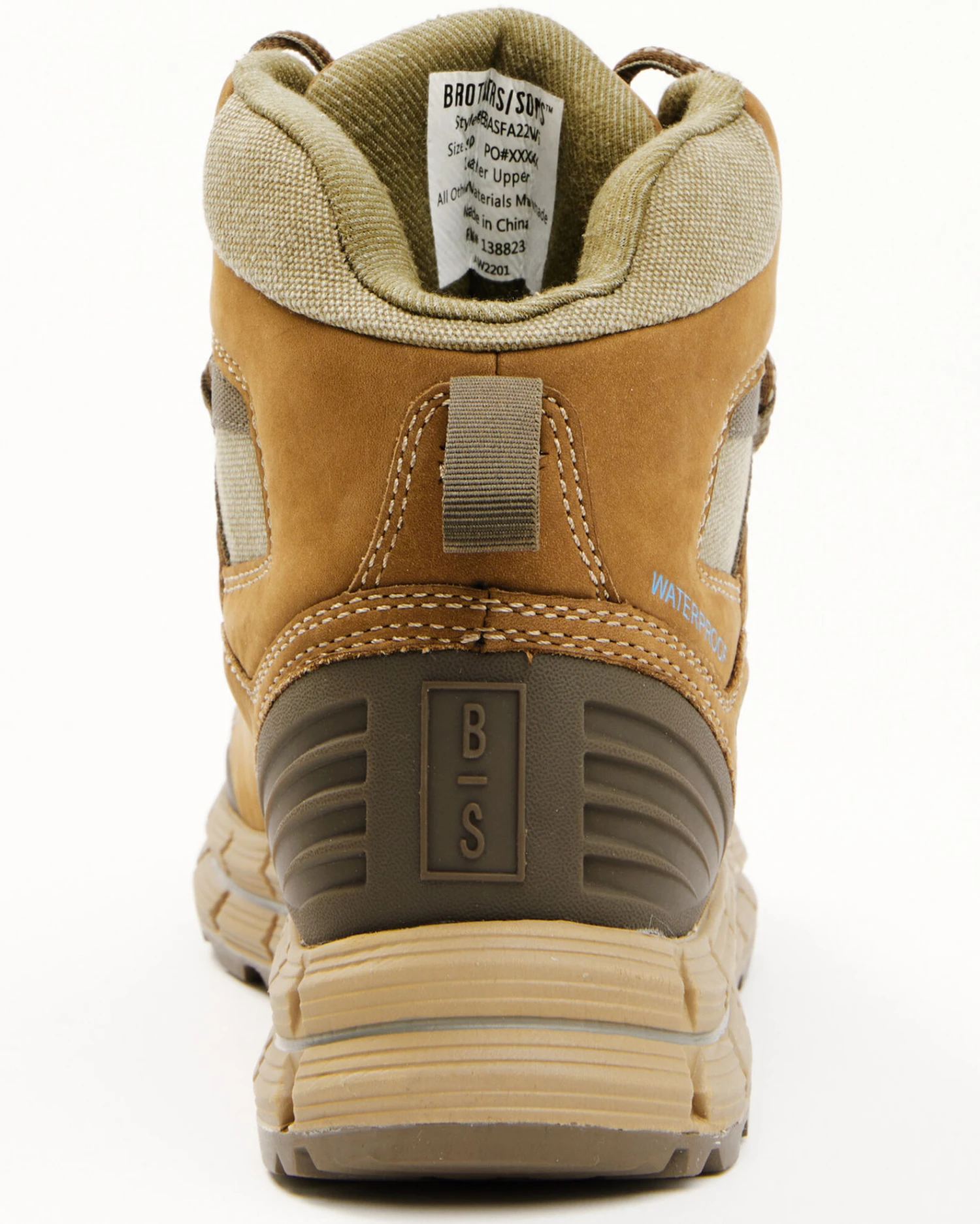 Brothers & Sons Men's Hikers Waterproof Hiking Boots - Soft Toe 7 Brothers & Sons Men's Hikers Waterproof Hiking Boots - Soft Toe - Image 5