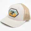 Cinch Men's Tan Hexagon Patch Trucker Cap 2 Cinch Men's Tan Hexagon Patch Trucker Cap -Deals ROPER Store 2000380107 280 P1