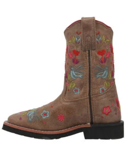 Dan Post Girls' Embroidered Western Boots - Broad Square Toe 11 Dan Post Girls' Embroidered Western Boots - Broad Square Toe -Deals ROPER Store 2000381636 251 P3