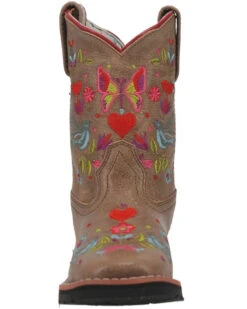 Dan Post Girls' Embroidered Western Boots - Broad Square Toe 12 Dan Post Girls' Embroidered Western Boots - Broad Square Toe -Deals ROPER Store 2000381636 251 P4
