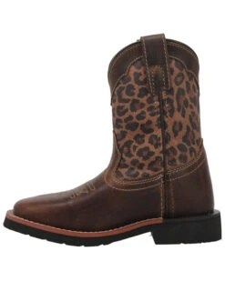 Dan Post Toddler Girls' Leopard Print Western Boots - Broad Square Toe 11 Dan Post Toddler Girls' Leopard Print Western Boots - Broad Square Toe -Deals ROPER Store 2000381637 902 P3