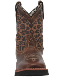 Dan Post Toddler Girls' Leopard Print Western Boots - Broad Square Toe 12 Dan Post Toddler Girls' Leopard Print Western Boots - Broad Square Toe -Deals ROPER Store 2000381637 902 P4