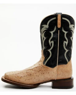 Dan Post Men's Hand Ostrich Quill Western Boots - Broad Square Toe 11 Dan Post Men's Hand Ostrich Quill Western Boots - Broad Square Toe -Deals ROPER Store 2000381788 100 P3