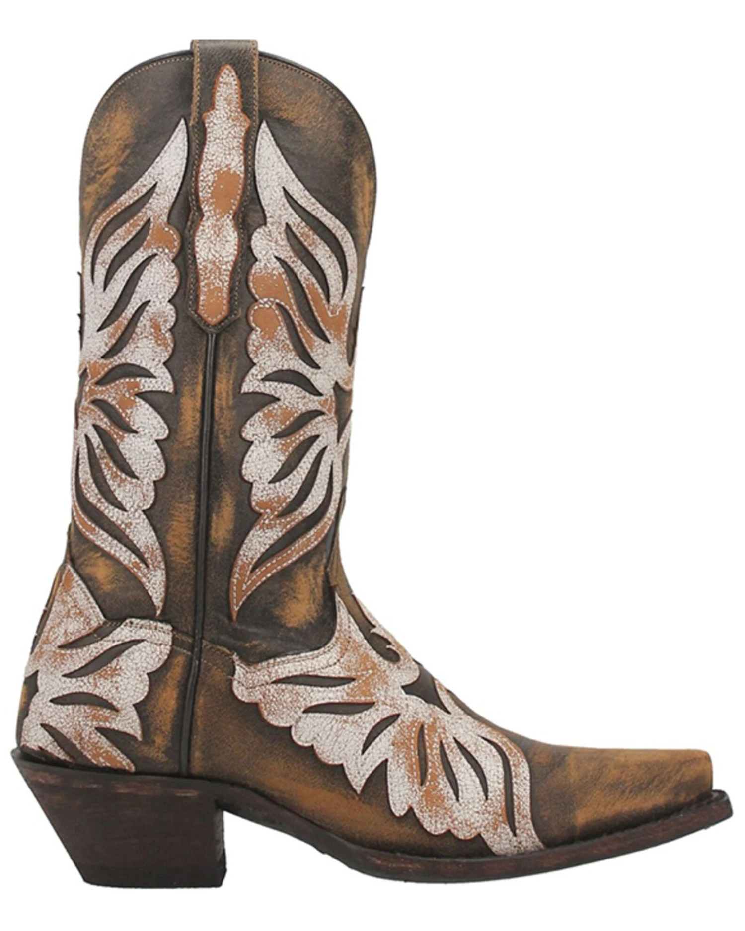 Dan Post Women's Ndulgence Leather Boot - Snip Toe 4 Dan Post Women's Ndulgence Leather Boot - Snip Toe - Image 2