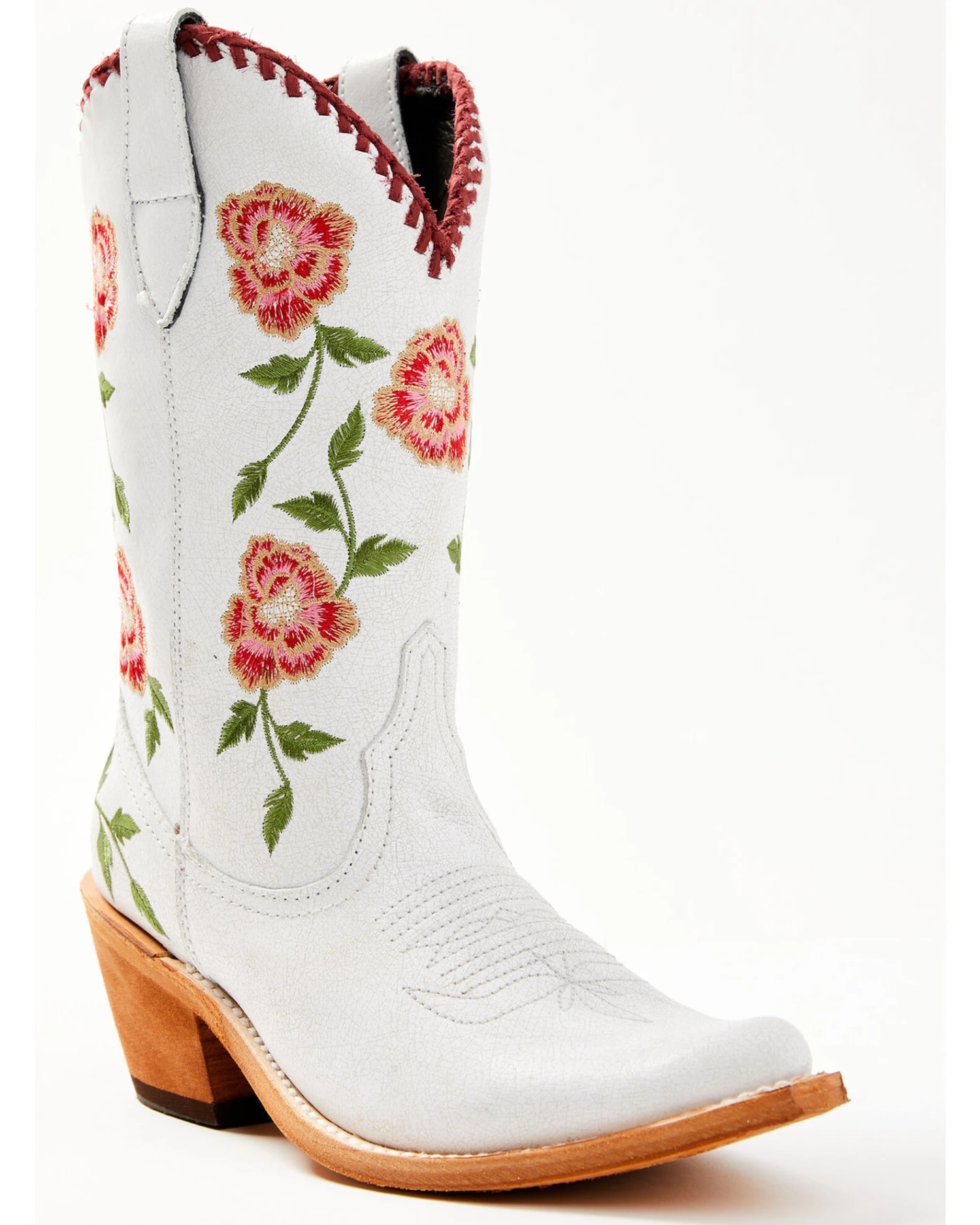 Liberty Black Women's Vicky Floral Embroidered Western Boot - Snip Toe 3 Liberty Black Women's Vicky Floral Embroidered Western Boot - Snip Toe