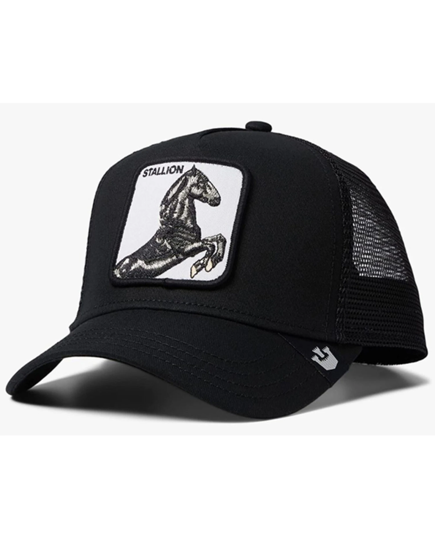 Goorin Bros Men's Black Stallion Trucker Ball Cap 3 Goorin Bros Men's Black Stallion Trucker Ball Cap