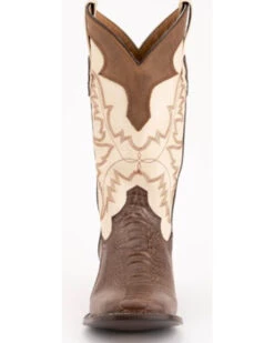 Ferrini Men's Nash Exotic Ostrich Leg Western Boots - Square Toe -Deals ROPER Store 2000394323 200 P4