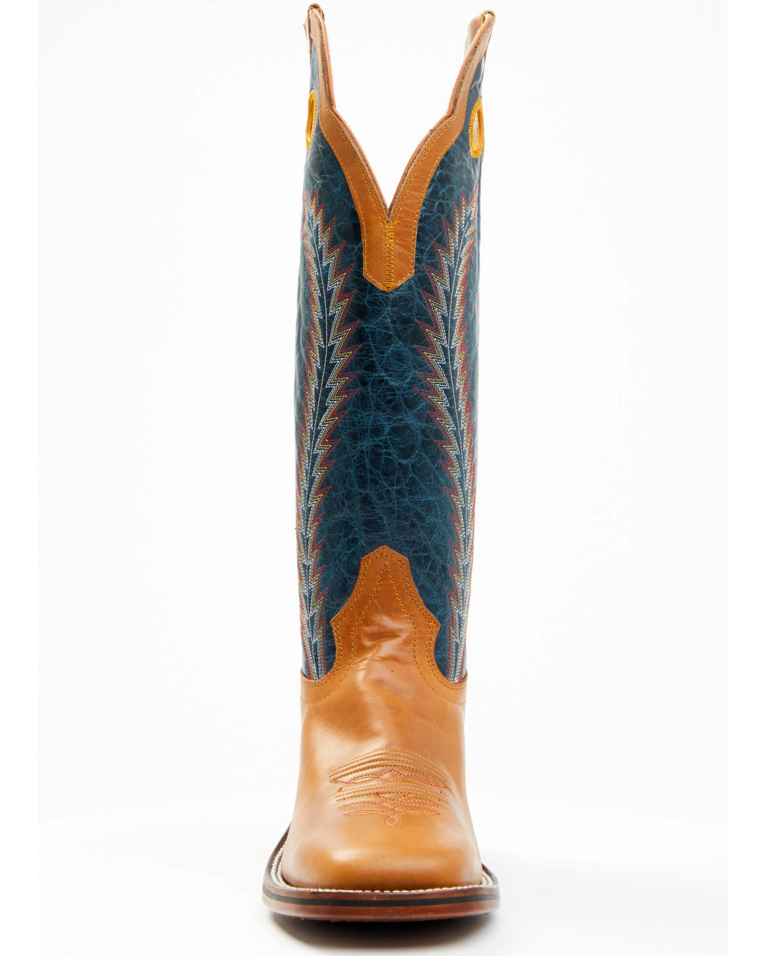 Hondo Boots Men's Crazy Horse Western Boots - Broad Square Toe 6 Hondo Boots Men's Crazy Horse Western Boots - Broad Square Toe - Image 4