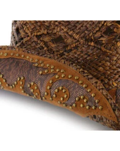 Shyanne® Women's Embellished Brim Straw Hat -Deals ROPER Store 281CK1 41 D2